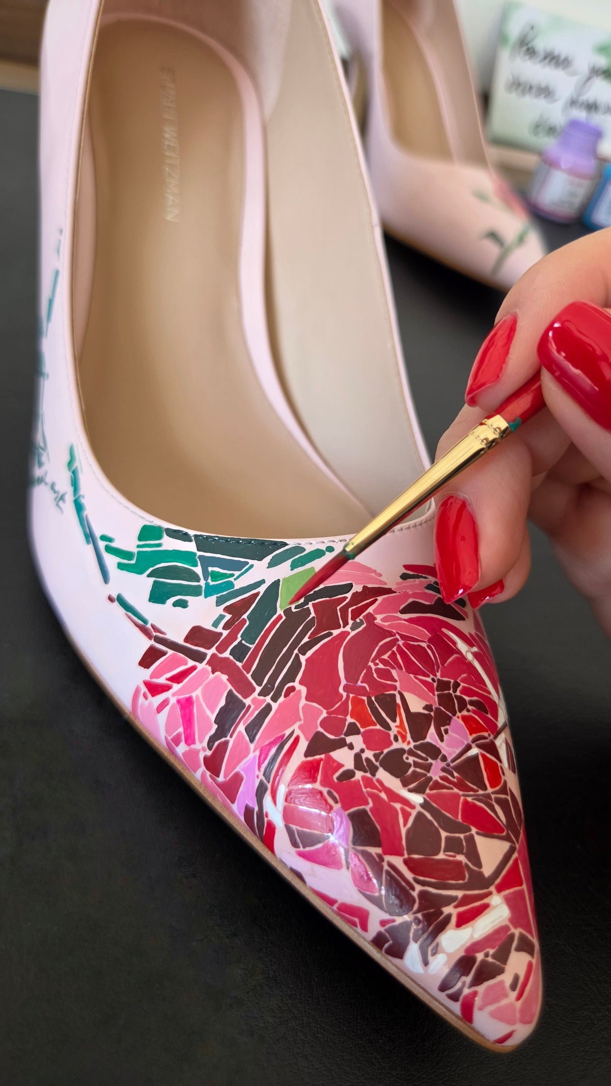 Hand-Painted Footwear